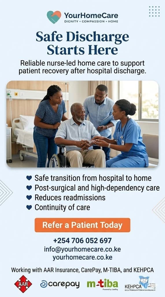 Home nursing and personal care with YourHomeCare
